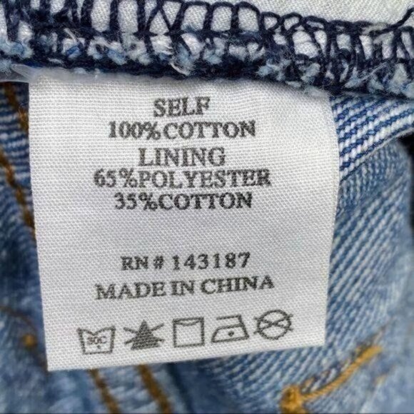 NWT DANCE & MARVEL High Waisted Shorts Cutoff Floral Embroidery M‎ - Picture 6 of 6